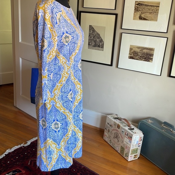 J. McLaughlin | Paisley Print Catalina Cloth Dress in S - Picture 6 of 8
